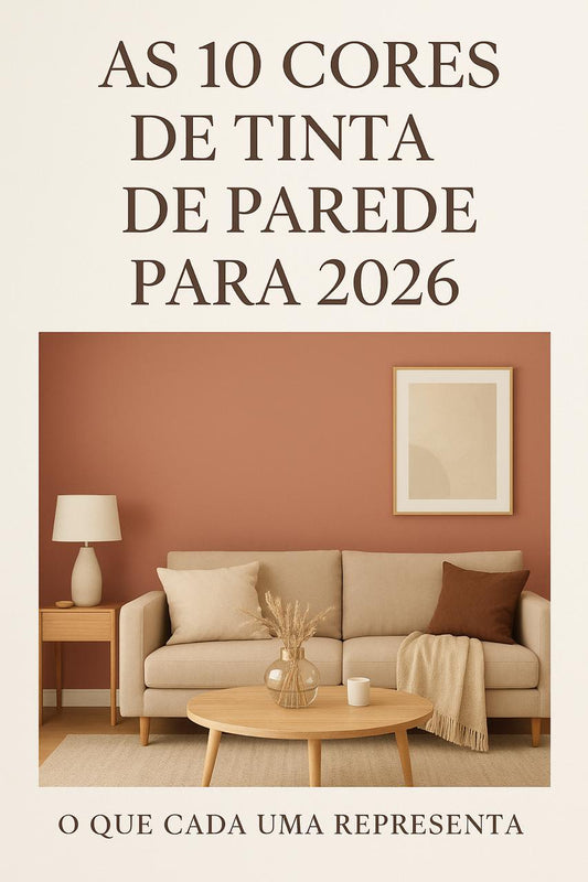 Guia das 10 Tendências de Cores para 2026