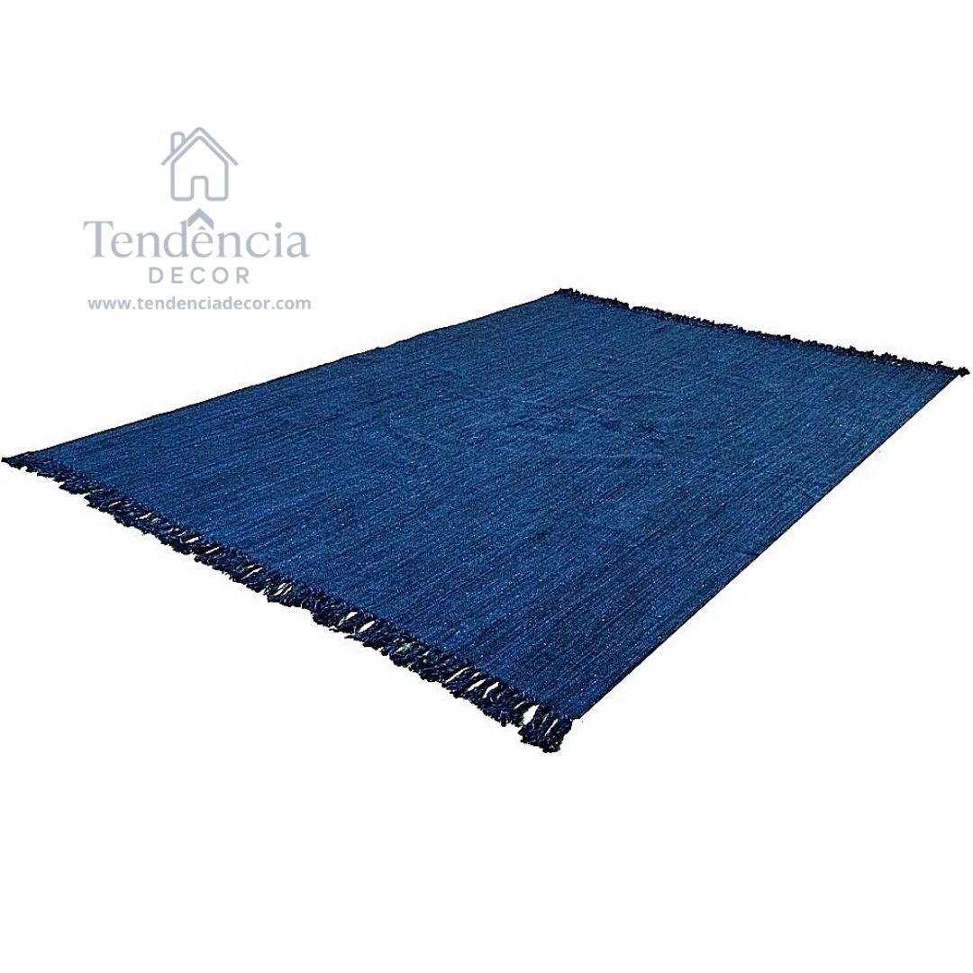 Tapete de Algodão Artesanal Premium – Grande, Durável e Lavável