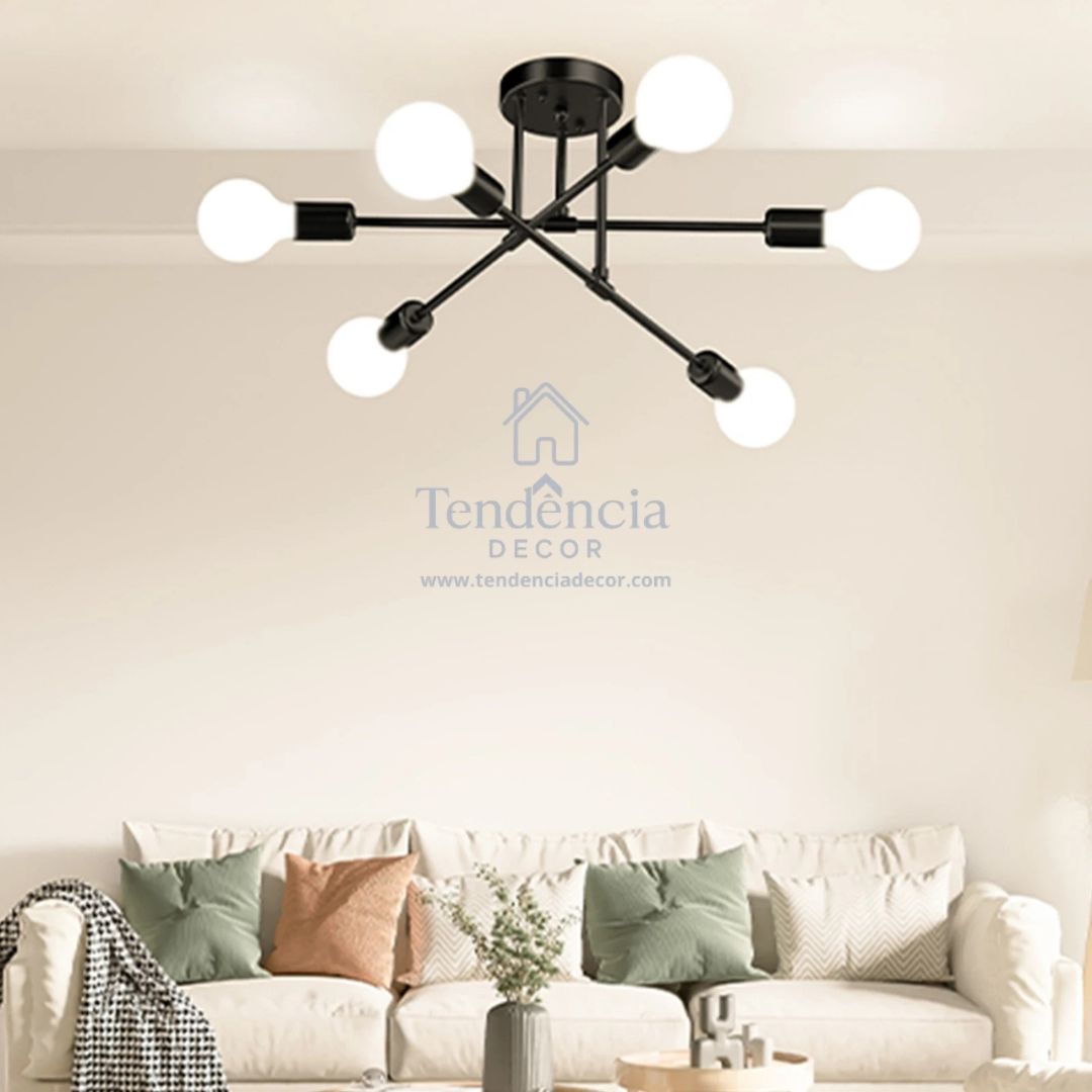 Lustre Moderno 3 em 1