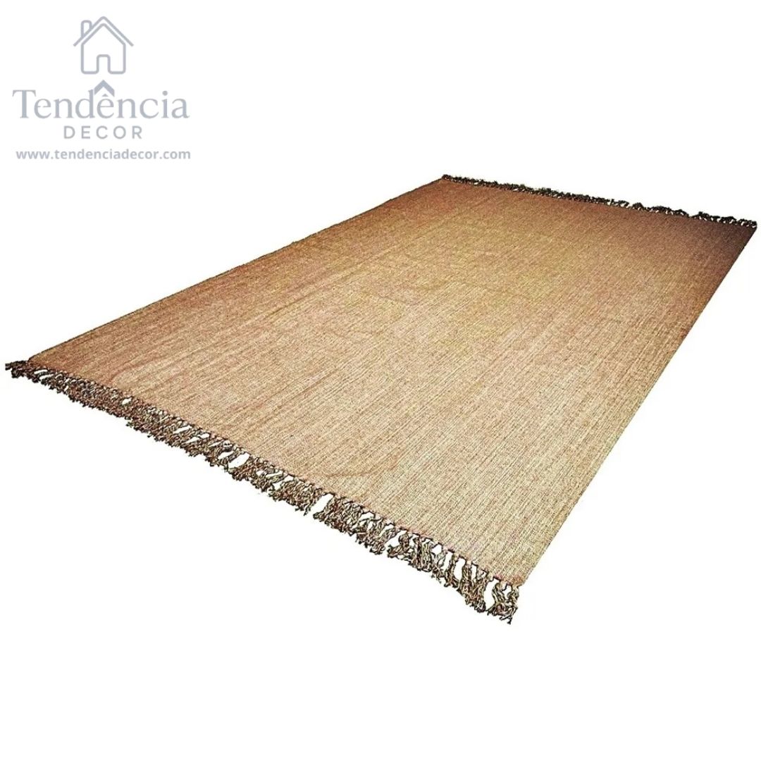 Tapete de Algodão Artesanal Premium – Grande, Durável e Lavável